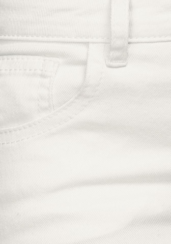 ARIZONA Caprijeans 'Ultra-Stretch' in Weiß