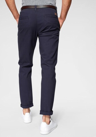 BRUNO BANANI Regular Chinohose in Blau