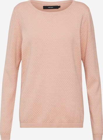 VERO MODA Sweater 'Care' in Pink: front