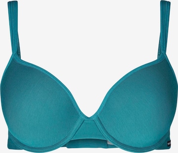 Skiny Bra 'Essentials' in Green: front