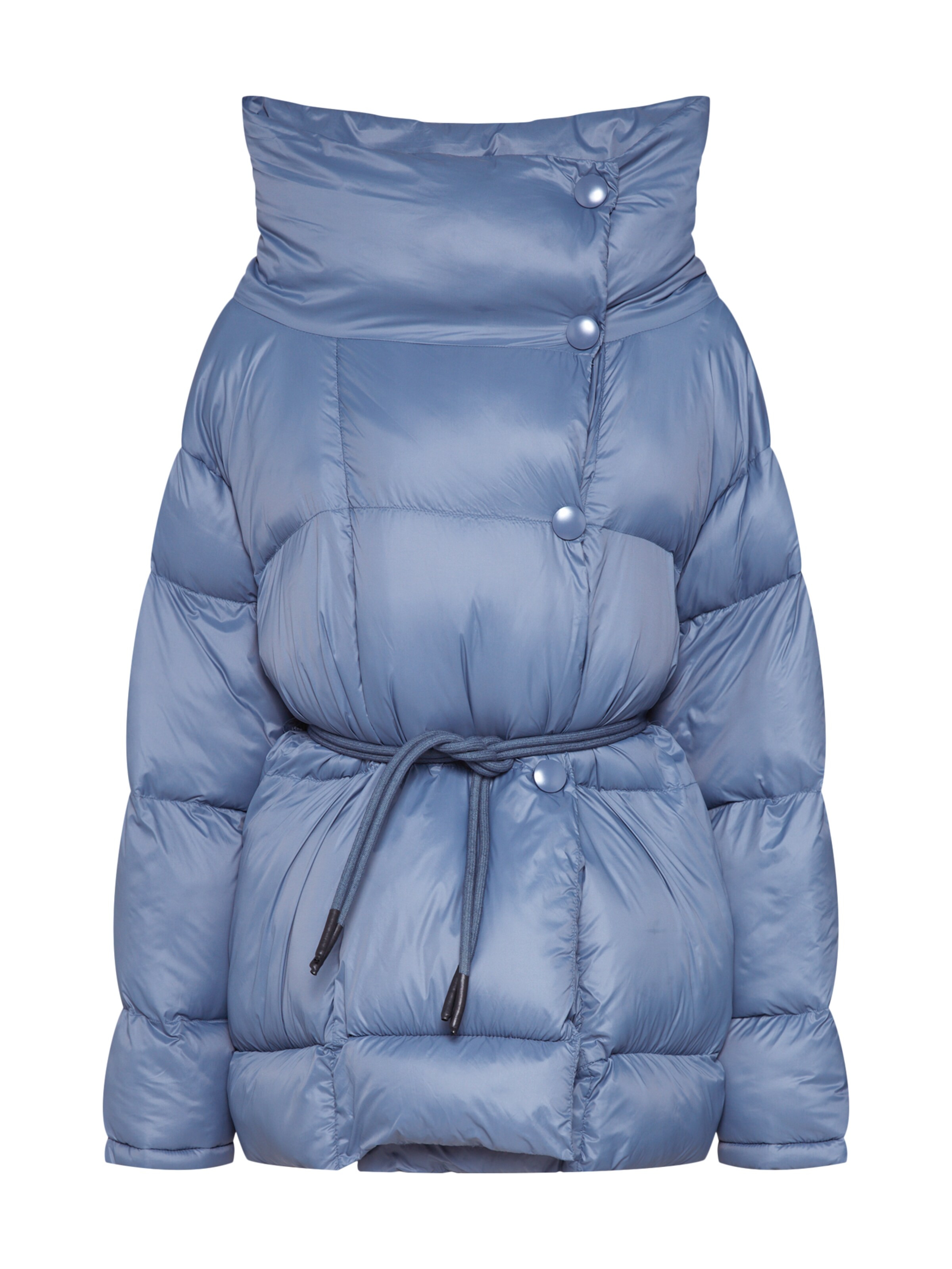 Canadian Classics - Winterjas 'GIACCA DONNA BAT JACKET SHORT' in de kleur Lichtblauw