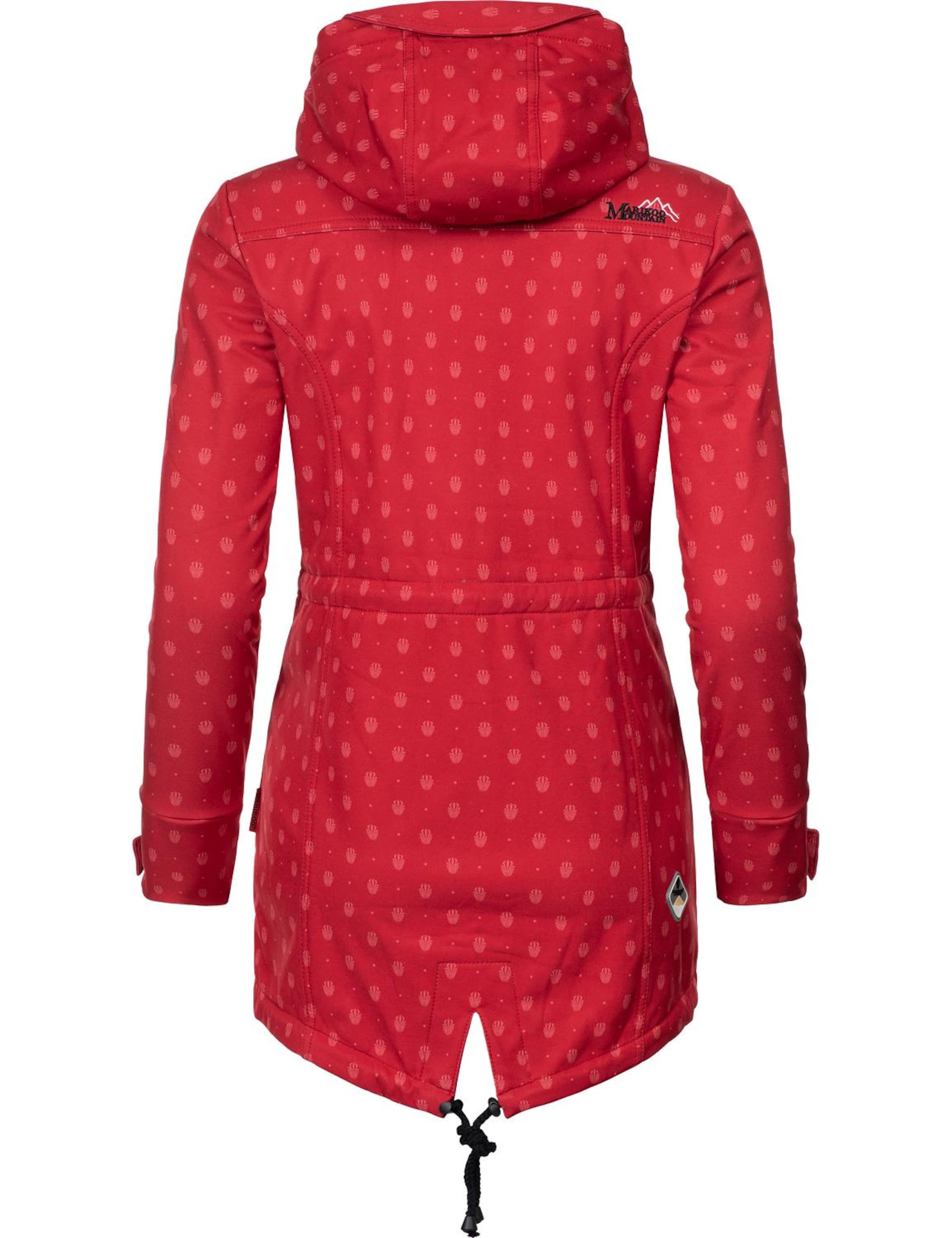 MARIKOO Functionele mantel 'Zimtzicke' in Rood