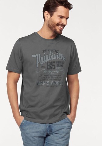 Man's World T-Shirt in Grau: Vorderseite
