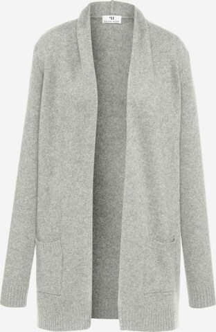 Peter Hahn Knit Cardigan in Grey: front