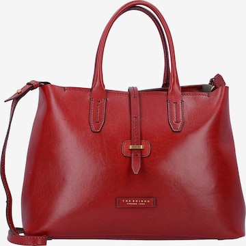 The Bridge Dalston Shopper Tasche Leder 36 cm in Rot: predná strana