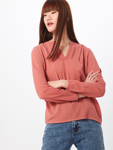 ABOUT YOU Blouse 'Aimee' in Rood: voorkant