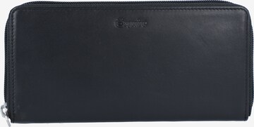 Esquire Wallet 'New Silk' in Black: front