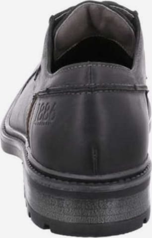 JOSEF SEIBEL Lace-Up Shoes in Black