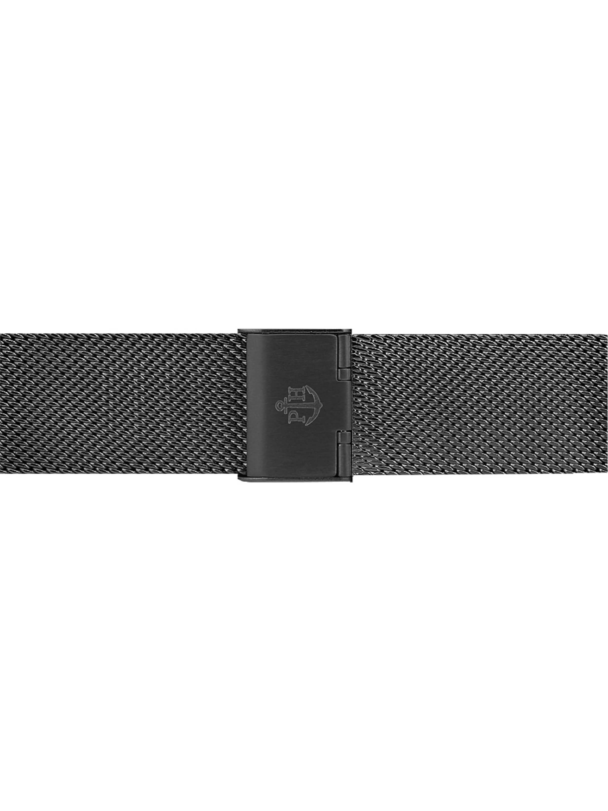Paul Hewitt Uhrenarmband in Schwarz: Vorderseite