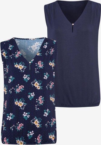 VIVANCE Tanktop in Blau: predná strana