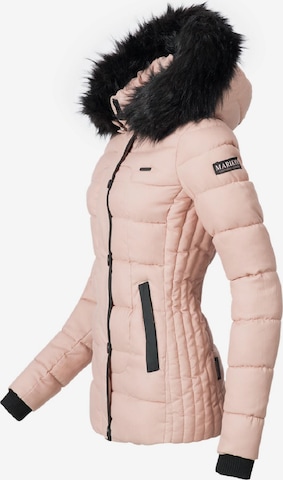 MARIKOO Зимняя куртка 'Unique' в Ярко-розовый