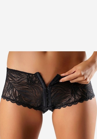 Culotte PETITE FLEUR GOLD en noir : devant