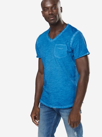 Key Largo Shirt 'Soda' in Blauw: voorkant