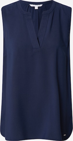 Camicia da donna di TOM TAILOR DENIM in blu: frontale