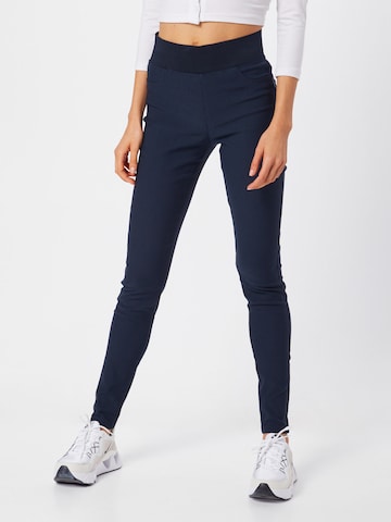 Freequent Skinny Broek in Blauw: voorkant