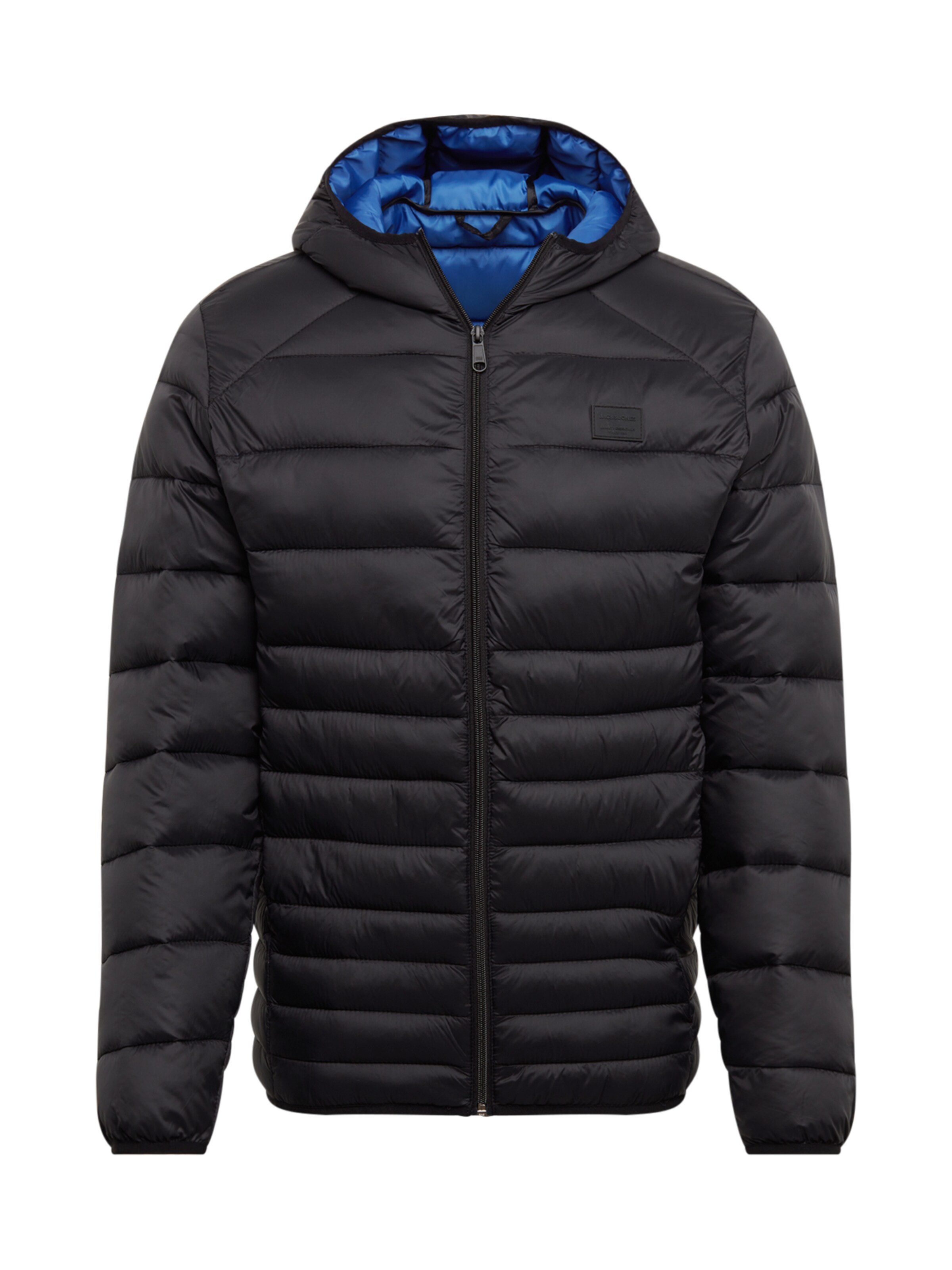 JACK & JONES - Jacke 'JJEBOMB PUFFER HOOD NOOS' in schwarz