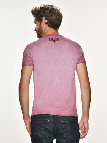 TOP GUN T-Shirt  ' Wing cast ' in Pink