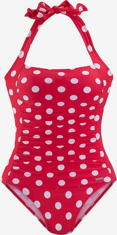 LASCANA Swimsuit in Red: front