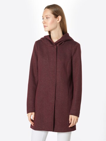 Cappotto di mezza stagione 'ONLSendona' di ONLY in rosso: frontale