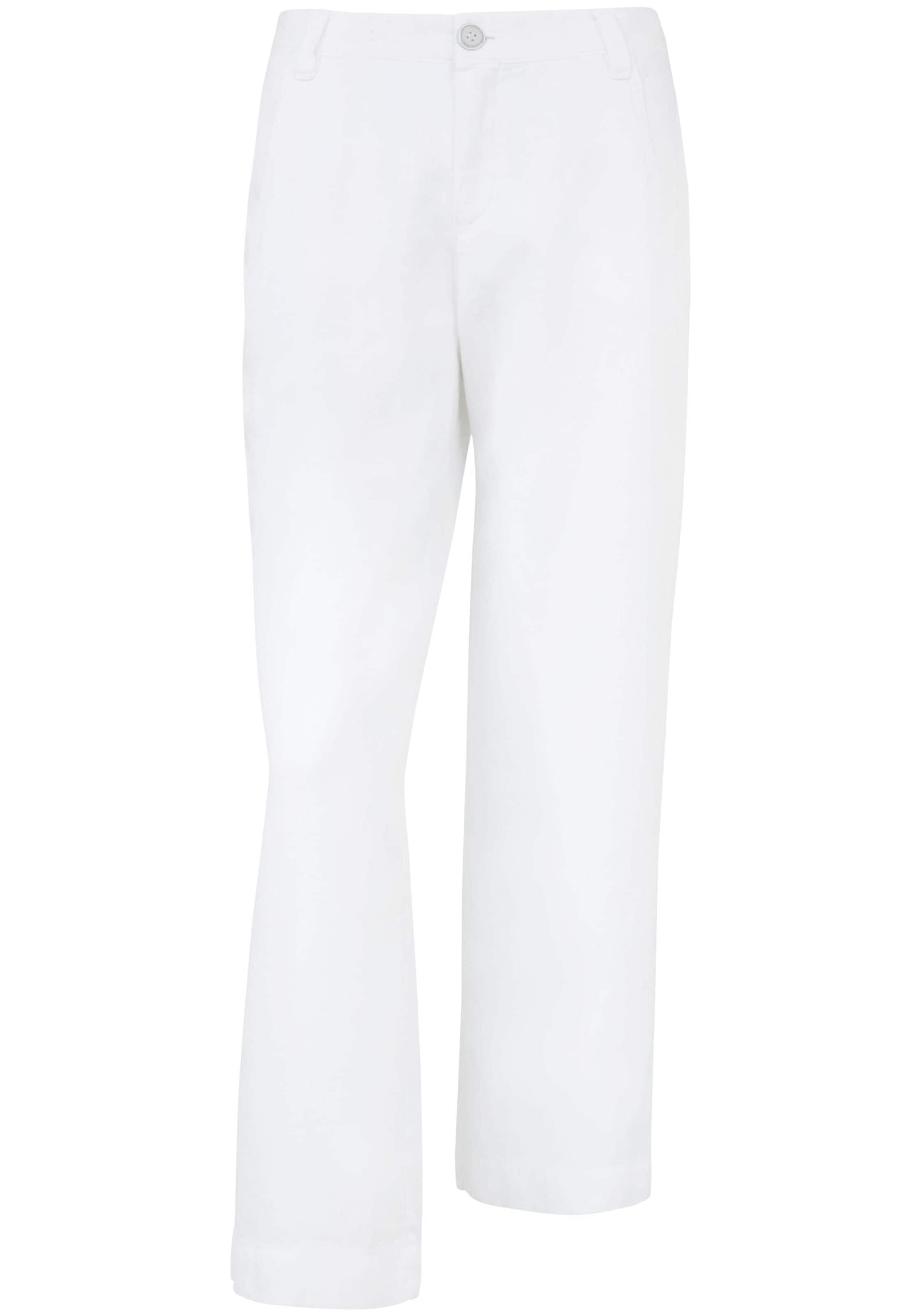 Peter Hahn - Broek 'Cornelia' in de kleur Wit