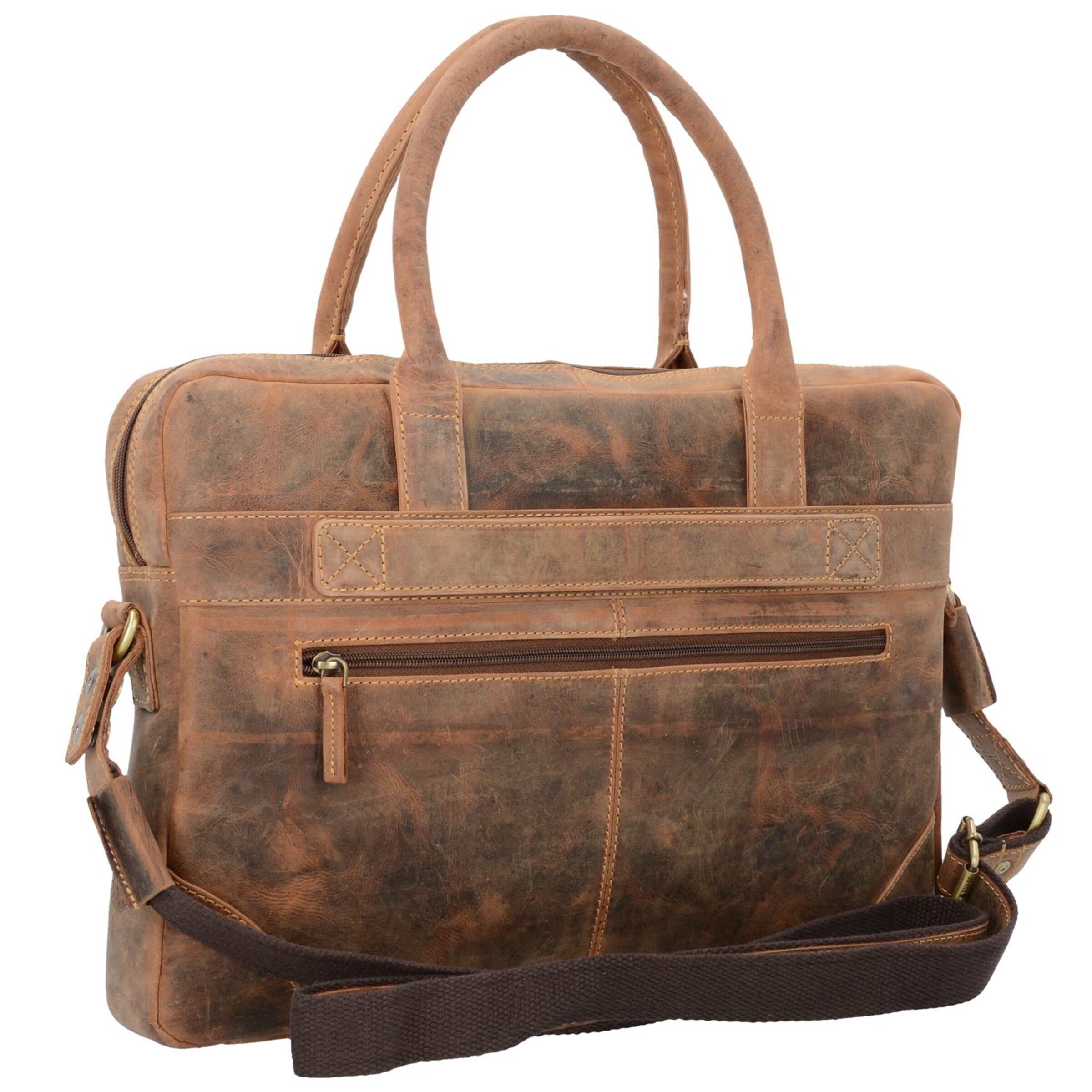 Porte-documents GREENBURRY en marron