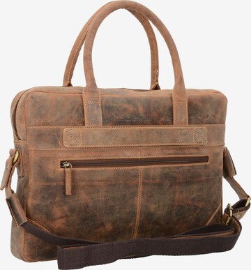 GREENBURRY Document Bag in Brown