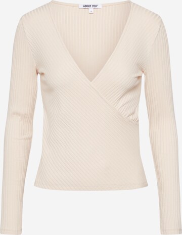 ABOUT YOU Shirt 'Kimberly' in Beige: predná strana