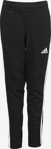 Pantalon de sport 'Tiro 19 FT' ADIDAS SPORTSWEAR en noir : devant