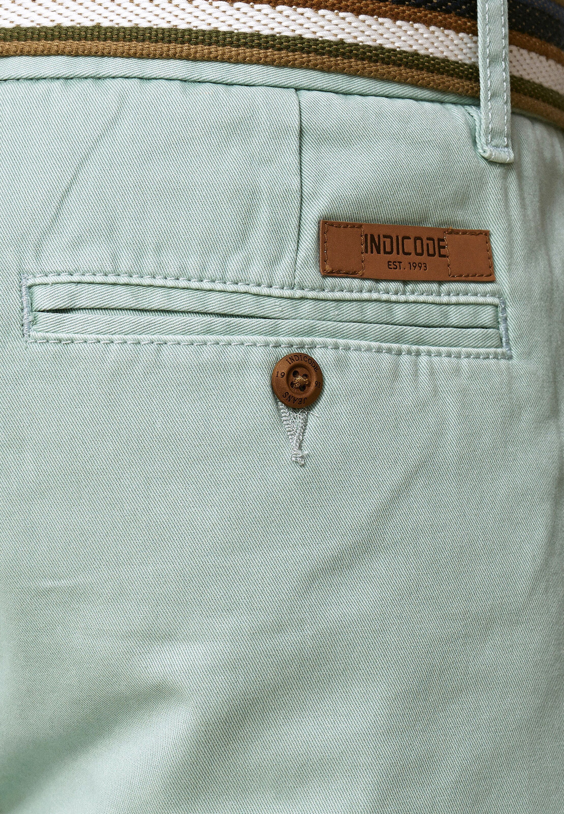 INDICODE JEANS Regular Pants 'Cuba' in Green
