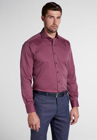 ETERNA Regular fit Business Shirt in Red: front