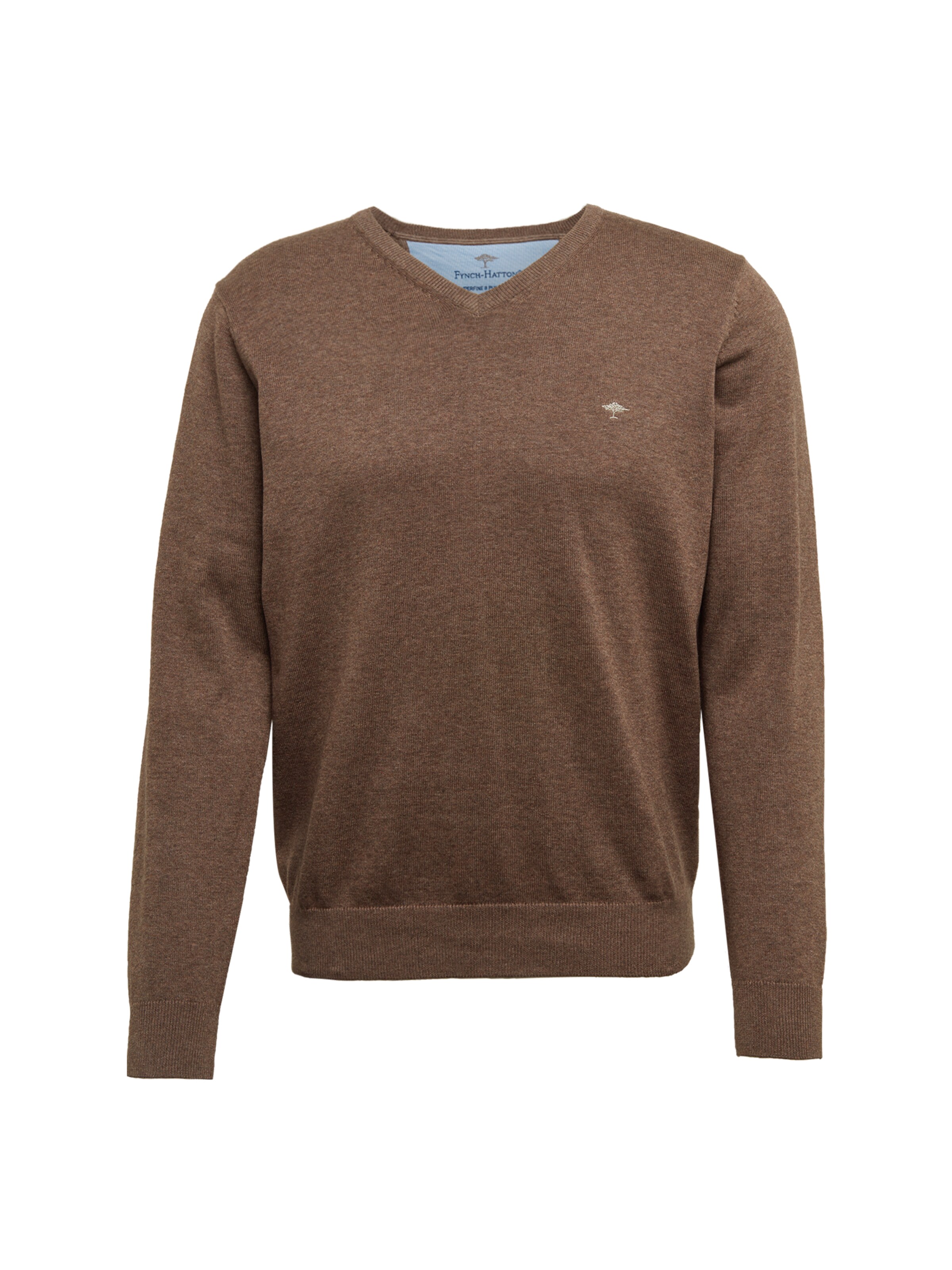 FYNCH-HATTON Sweater in Brown: front
