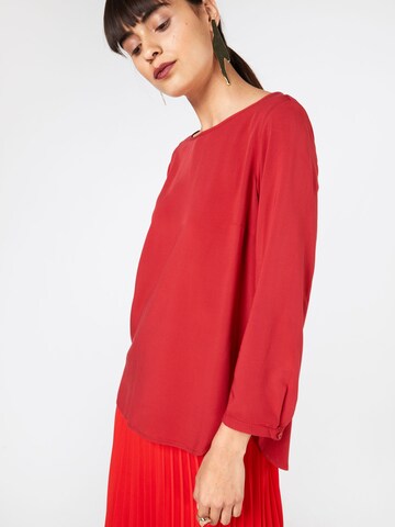 TOM TAILOR Blouse in Rood: voorkant