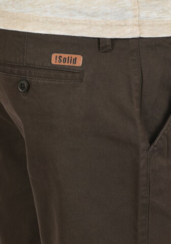 !Solid Regular Chinoshorts 'Lamego' in Braun