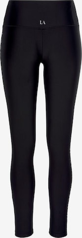 LASCANA ACTIVE Skinny Sports trousers in Black