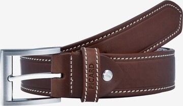 Picard Belt in Brown: front