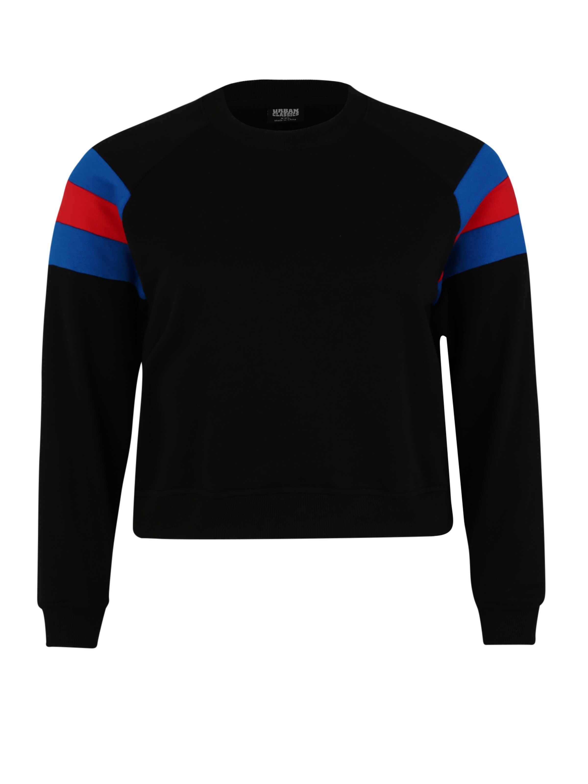 Urban Classics Curvy - Sweatshirt in de kleur Blauw