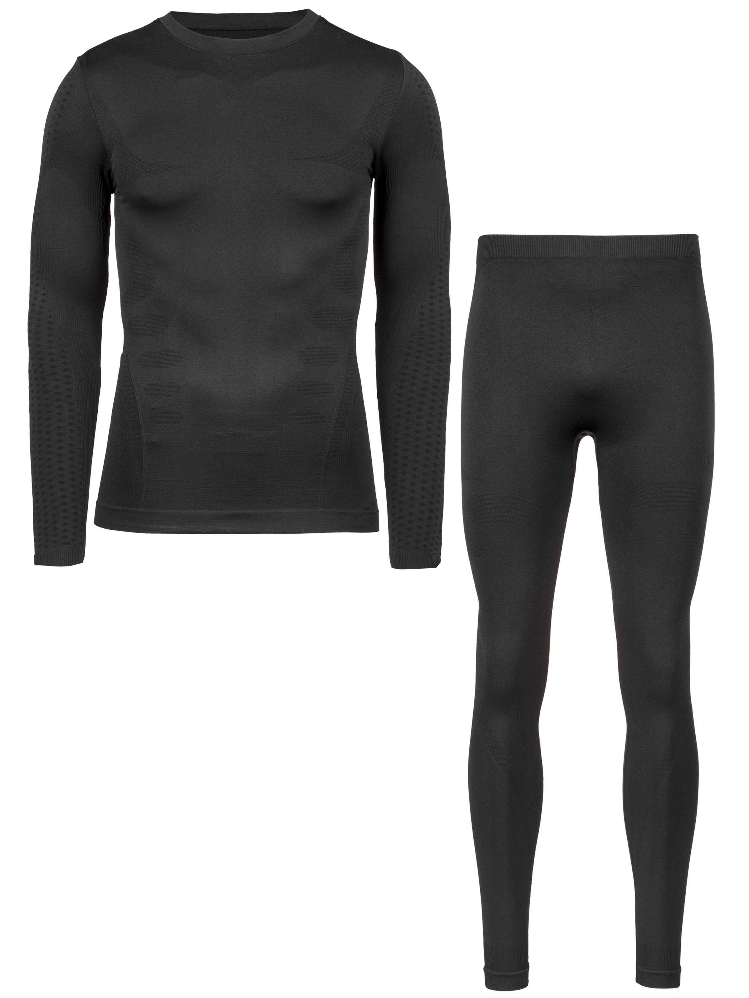 Whistler Funktionswäsche in Schwarz: Vorderseite