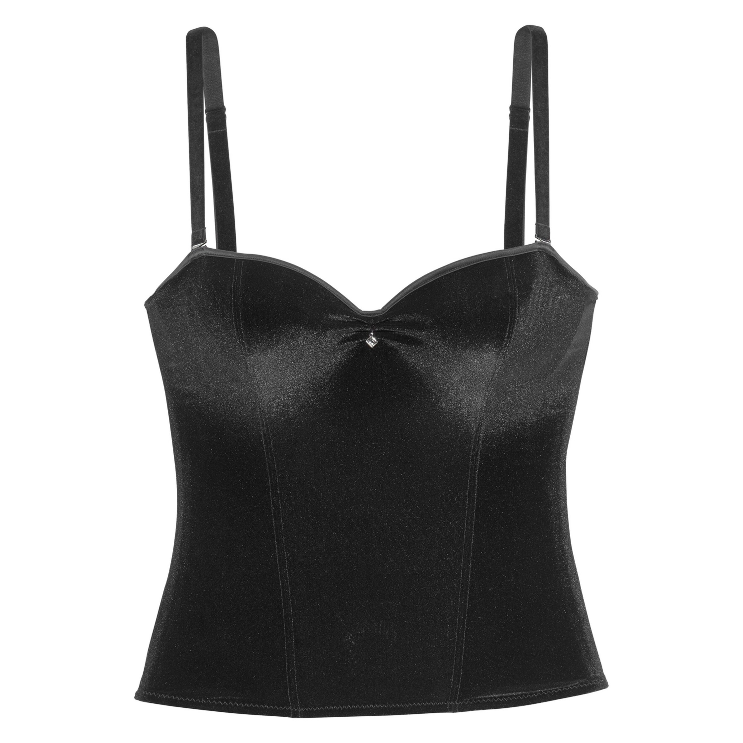 LASCANA - Corsage in schwarz