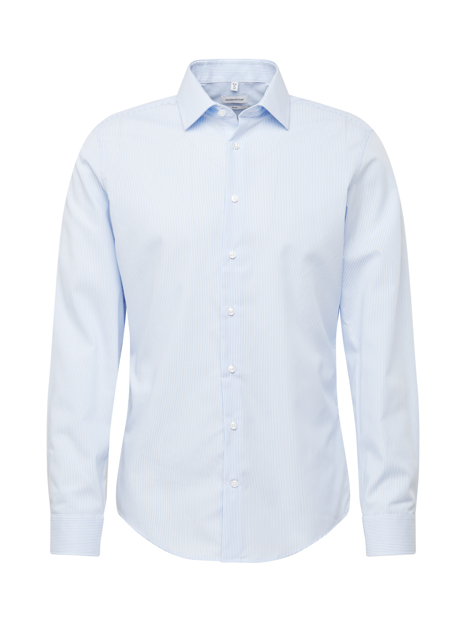 5NGMQ Mężczyźni SEIDENSTICKER Koszula biznesowa w kolorze Jasnoniebieskim 