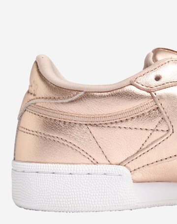 Baskets basses 'Club C85 Melted Pearl' Reebok en or