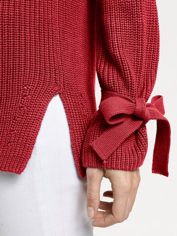 heine Pullover in Rot