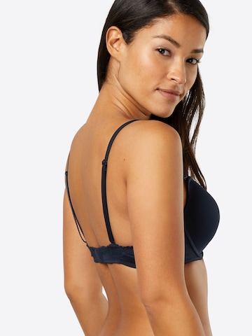 SCHIESSER T-shirt Bra in Blue: back