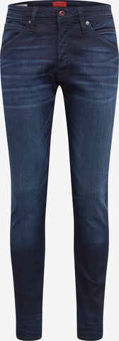 JACK & JONES Slimfit Jeans 'Glenn' in Blauw: voorkant