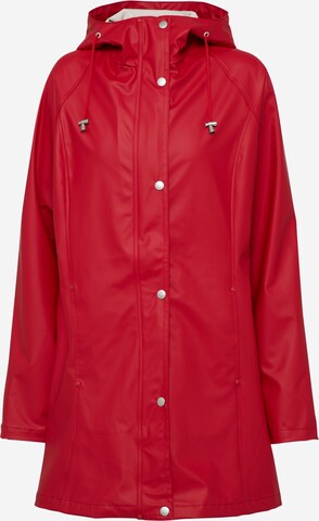 ILSE JACOBSEN Raincoat in Red: front