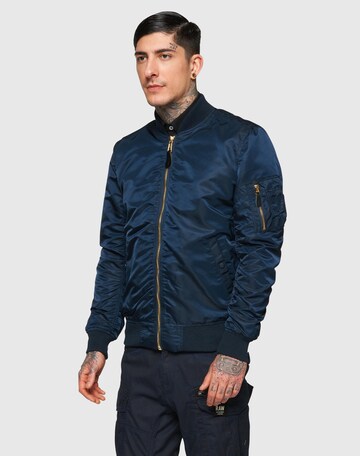 ALPHA INDUSTRIES Between-season jacket 'MA-1 VF LW' in Blue: front