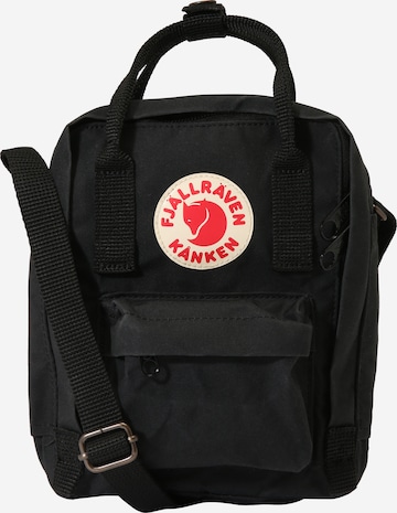 Fjällräven Crossbody Bag 'Kånken' in Black: front