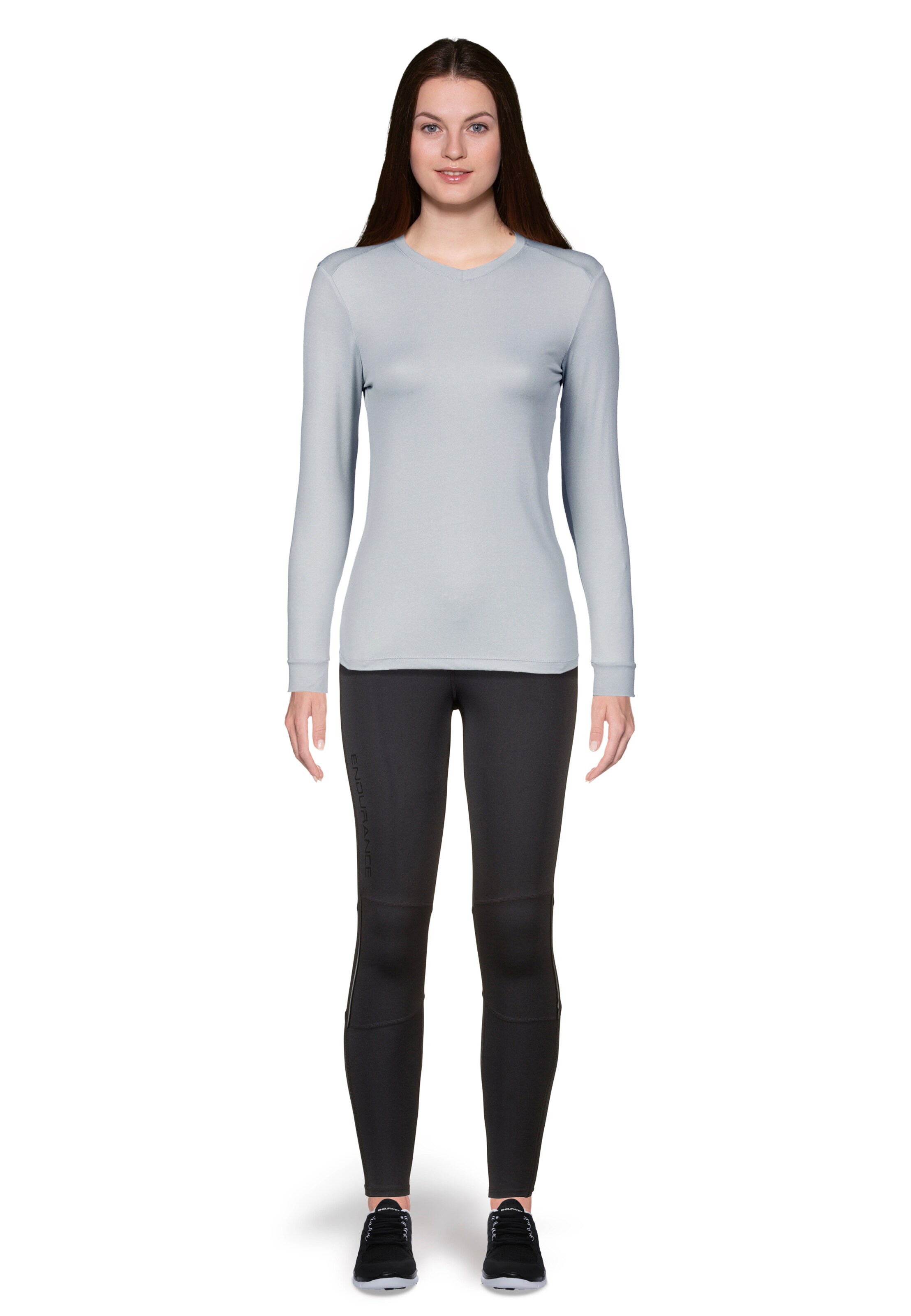 ENDURANCE Functioneel shirt 'Kusina' in Grijs