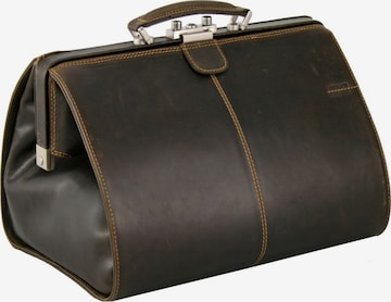 Greenland Nature Briefcase in Brown: front