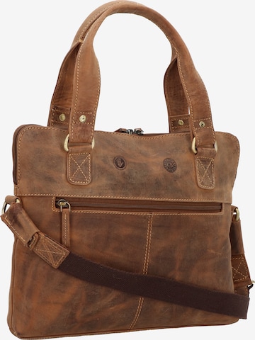 GREENBURRY Document Bag in Brown