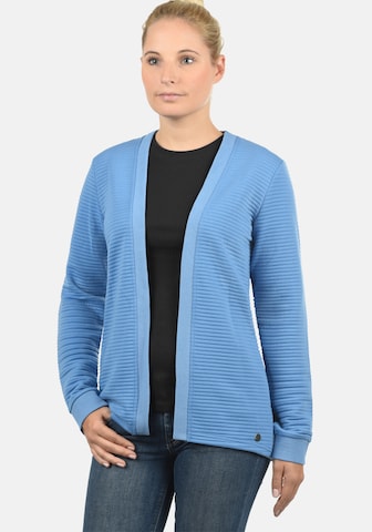 DESIRES Sweatvest 'Jorid' in Blauw: voorkant